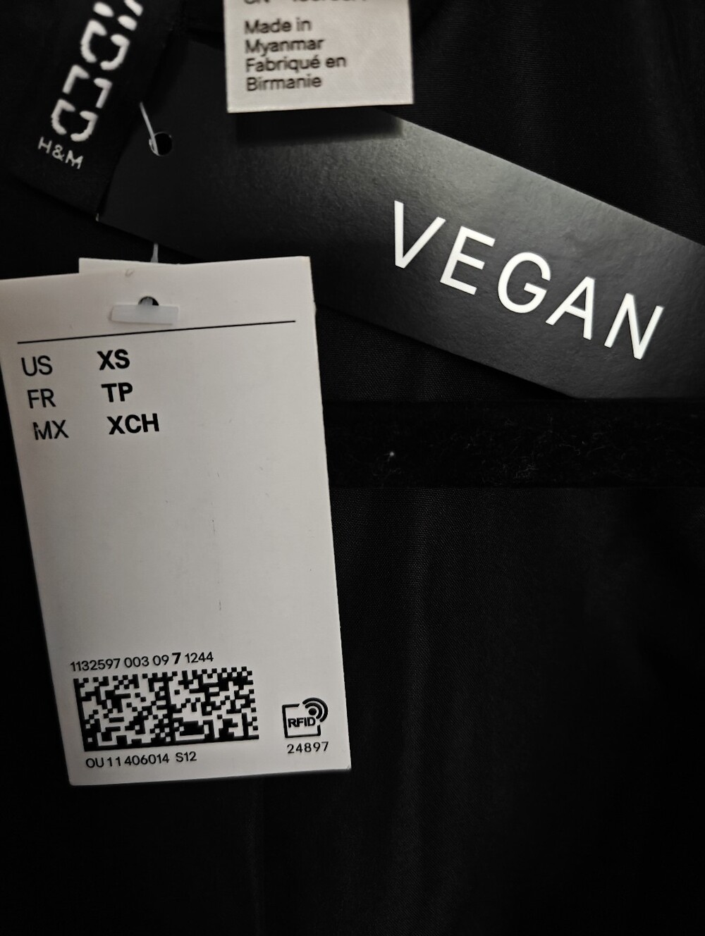 H&M Vegan Leather Trench Coat - Picture 8 of 12